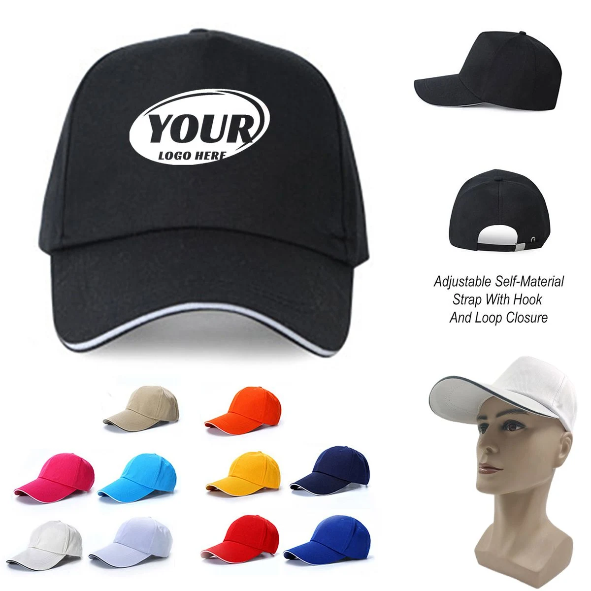 5 Panel Trucker Baseball Cap 1