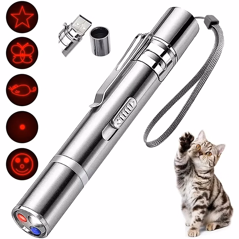 Rechargeable Cat Interactive Laser Toy