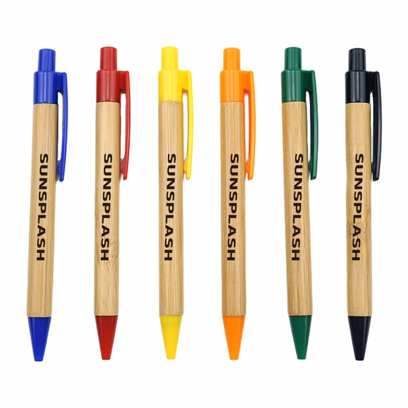 Durable Bamboo Ballpoint Pen
