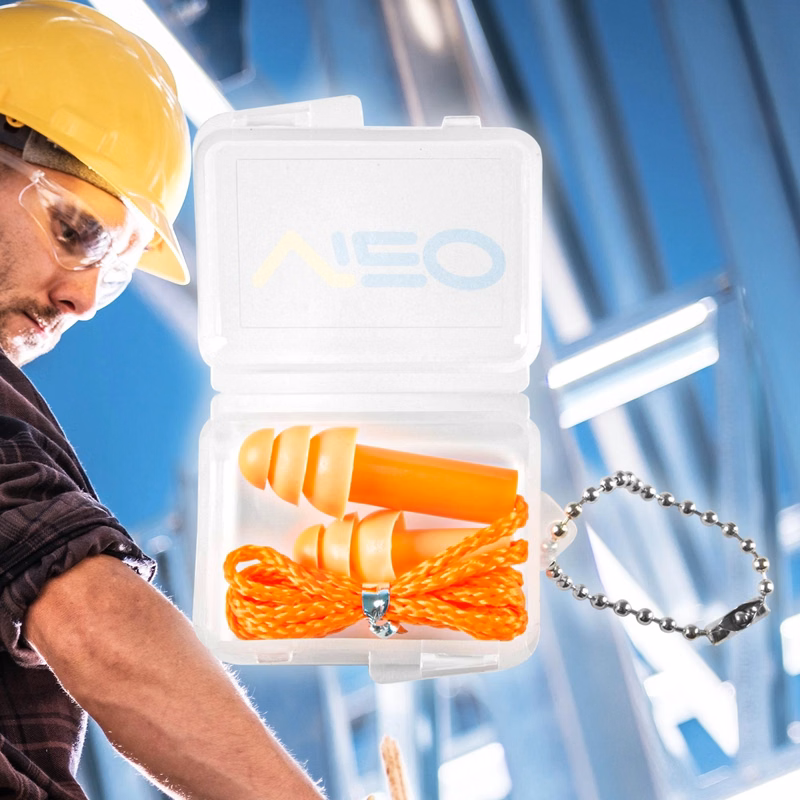 Silicone Ear plugs with String