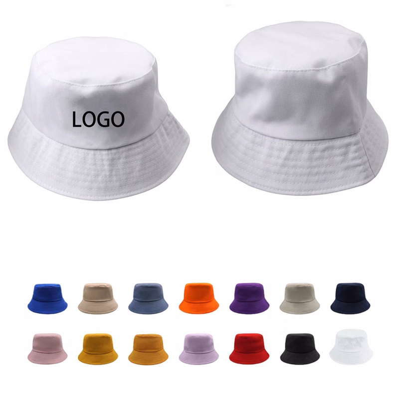 Full Color Pure Cotton Summer Kid Bucket Hat