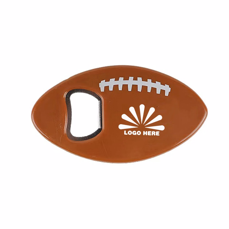 American Football Fridge Magnet Bottle Opener Customizable