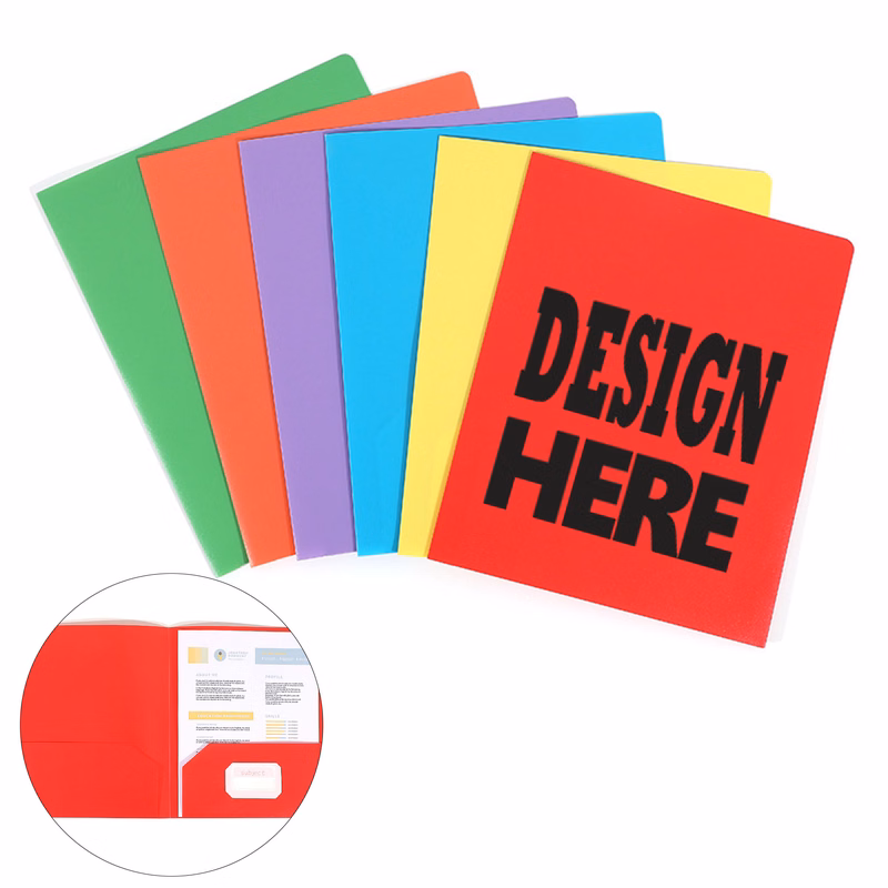 Letter Size Double Pocket File Folder