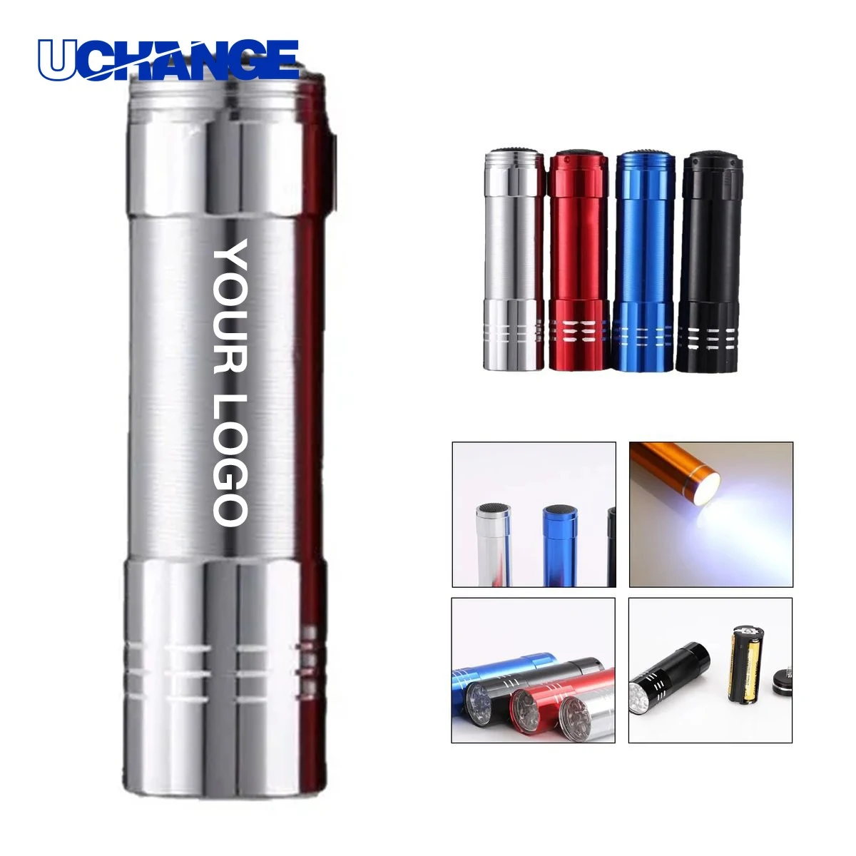 Compact Aluminum Camping Flashlight Tool 1