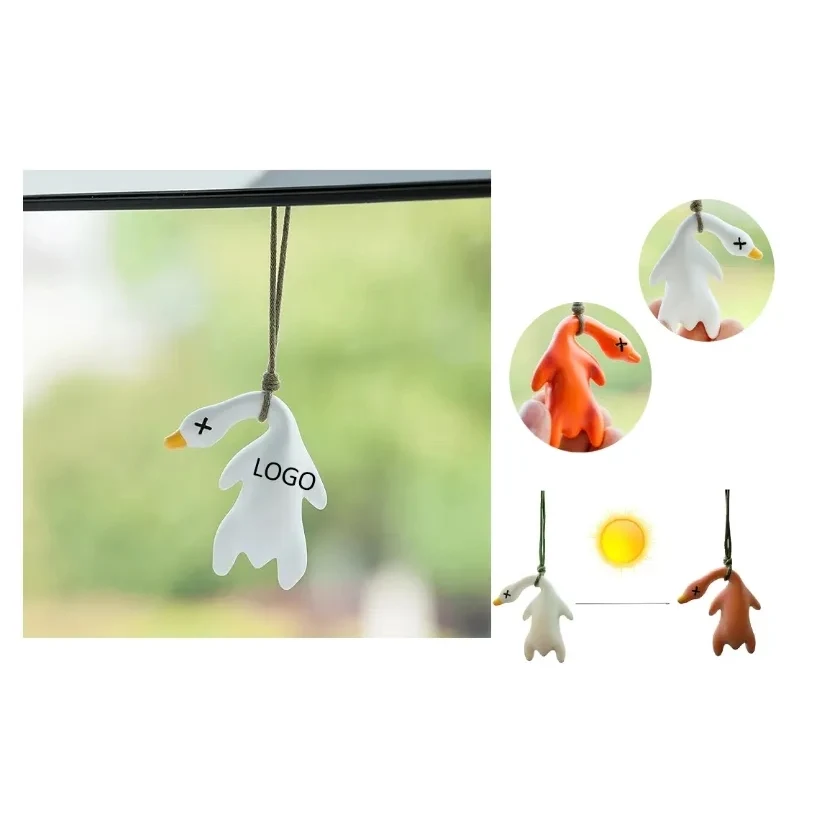 Color Changing Duck Car Mirror Ornament 1