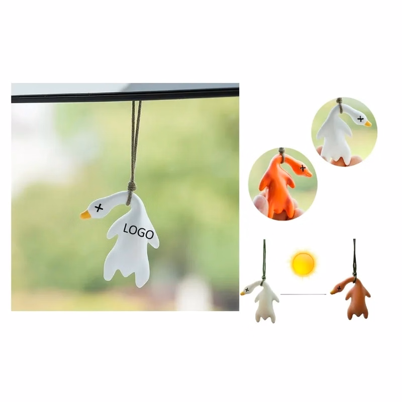 Color Changing Duck Car Mirror Ornament