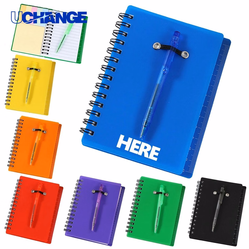 Spiral Pocket Steno Notebook with Pen