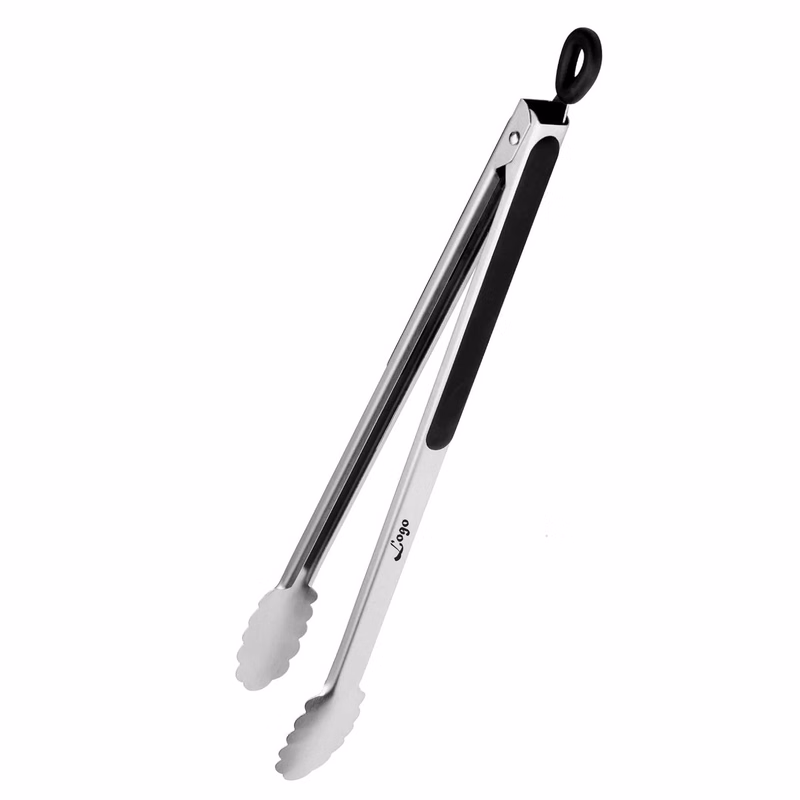12-Inch Stainless-Steel Locking Tongs