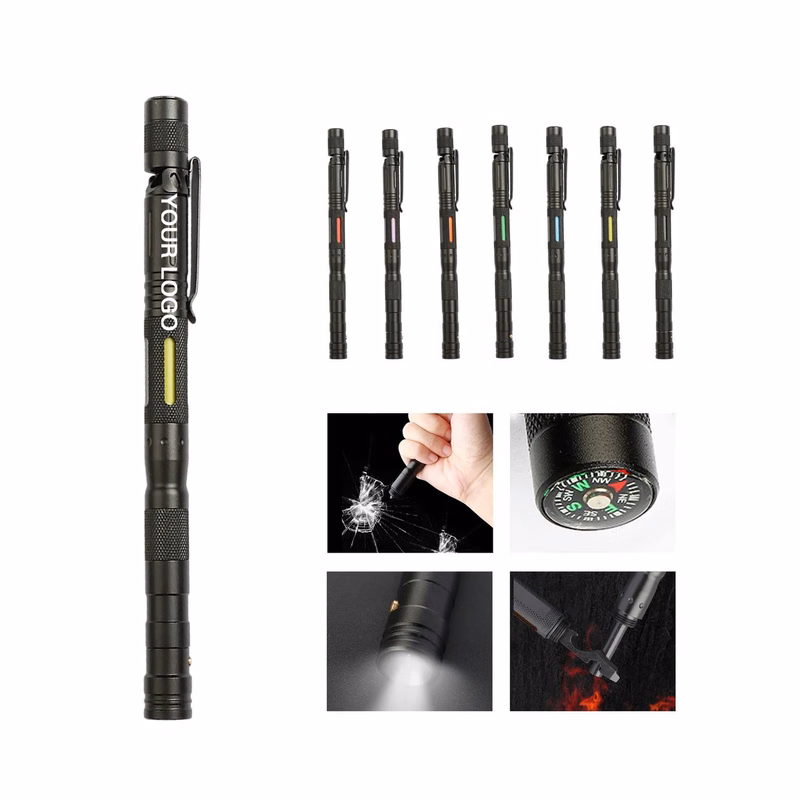 Emergency Survival Pen with Gadgets