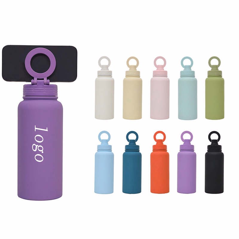 33oz Mobile Phone Magnetic Base Stainless Steel Insulated Cup