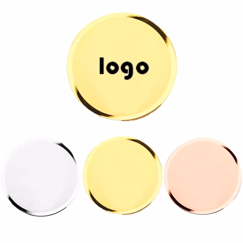 Stainless Steel Name Badges Made Round