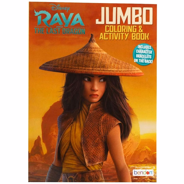 Disney Coloring and Activity Books Raya and The Last Dragon - 64 Pages