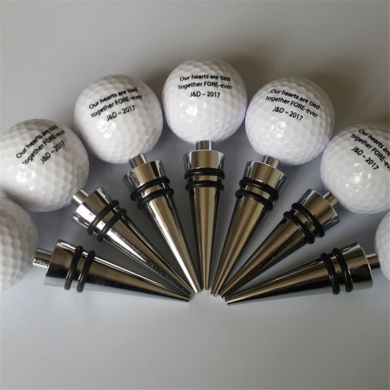 Golf Ball Wine Bottle Stopper