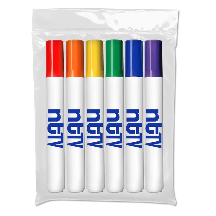 Broadline Washable Marker Six Pack - USA Union Made 1