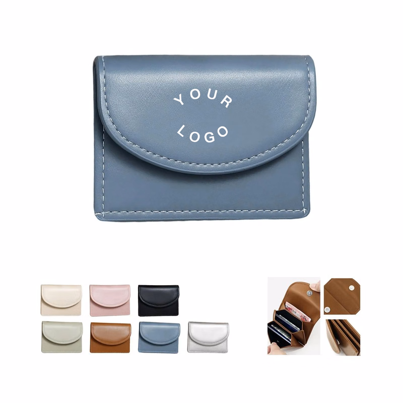 PU Coin Purse with Multiple Pockets and 4.3 Inch Size