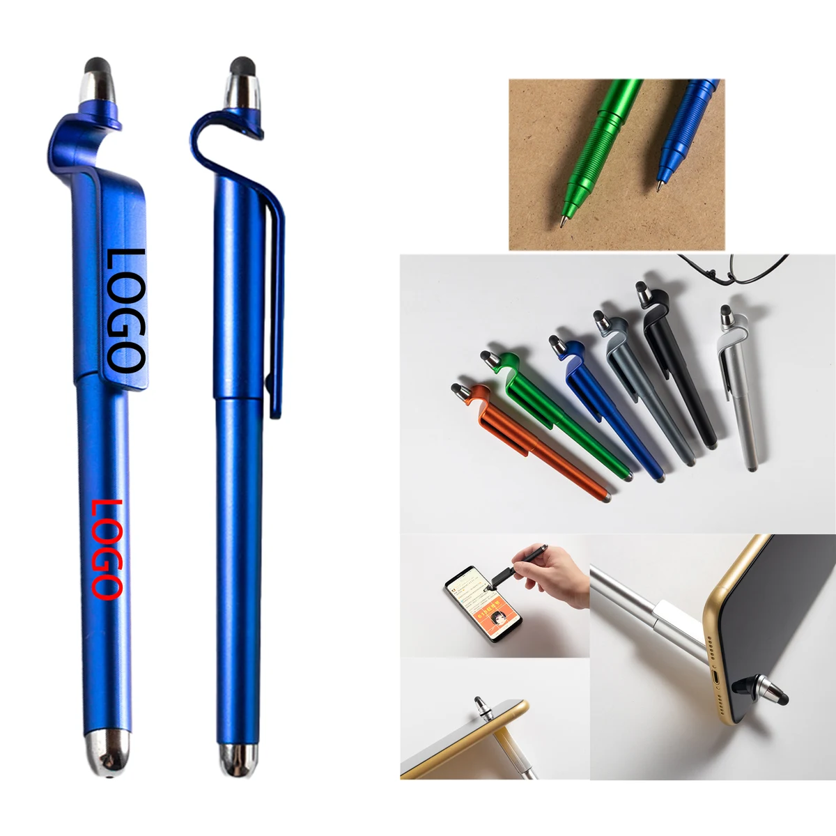 Compact 2-in-1 Stand Stylus Pen 1