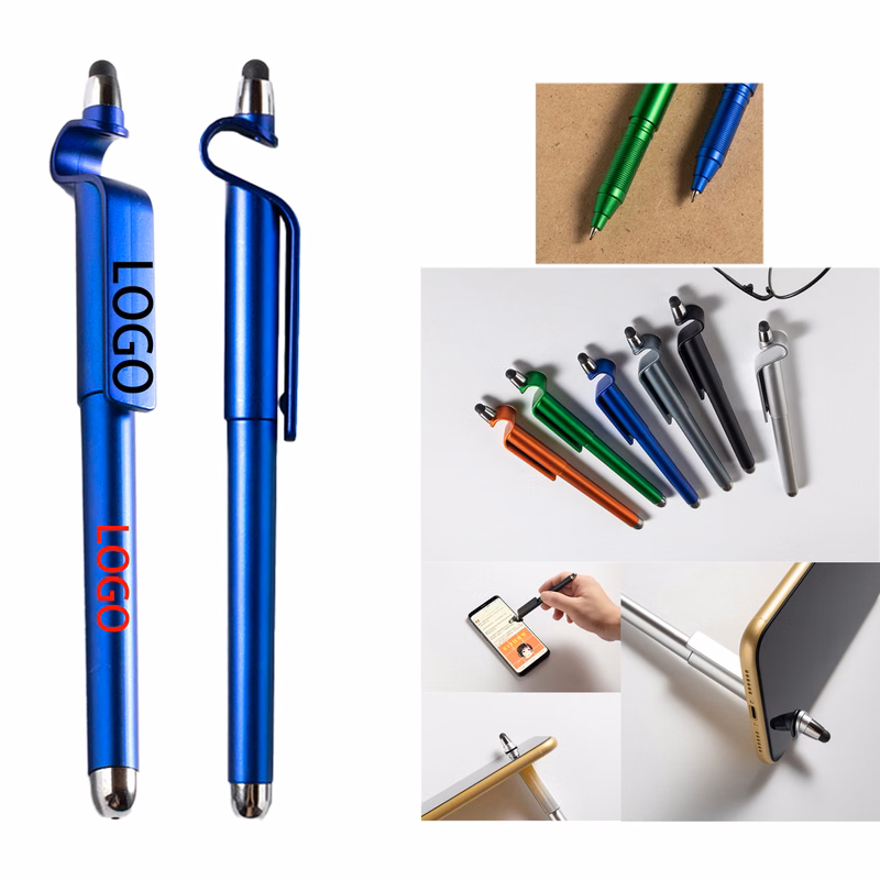 Compact 2-in-1 Stand Stylus Pen