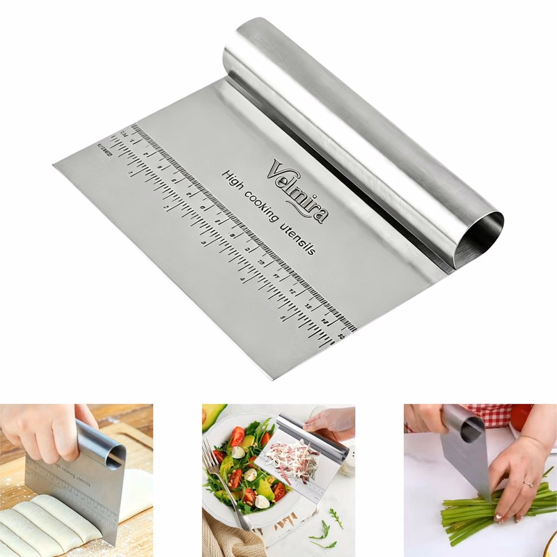 Stainless Steel Dough Scraper