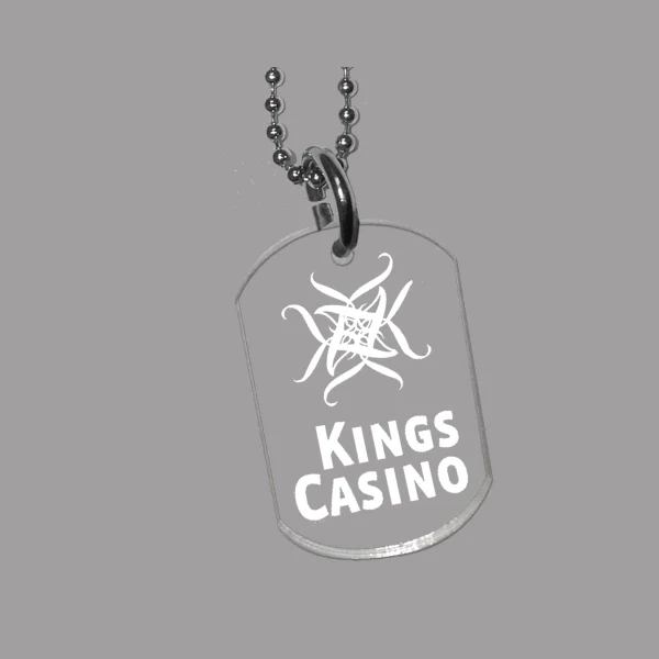 Laser Etched Dog Tag 1