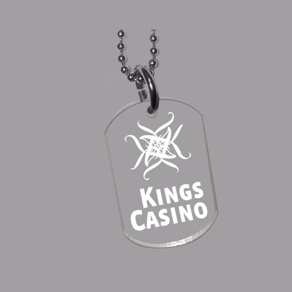 Laser Etched Dog Tag