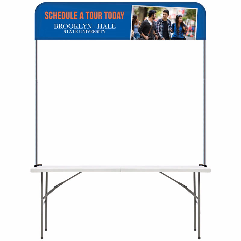 6' Table Top Hardware & Small Banner Kit