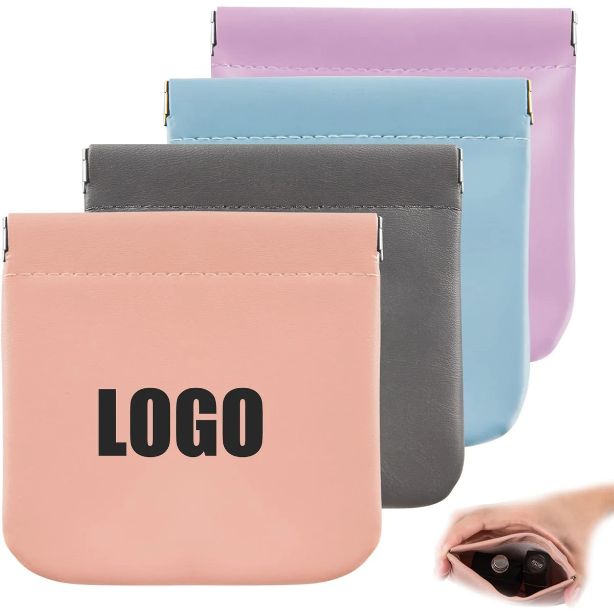 Lambskin Pocket Cosmetic Bag 1