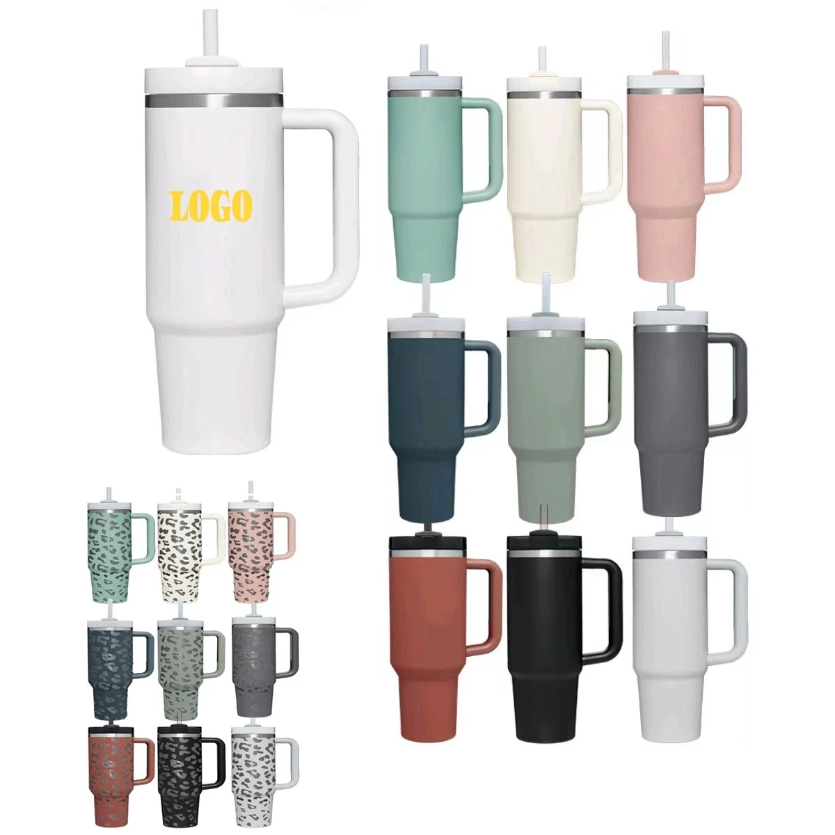40 OZ Tumbler with Handle 1