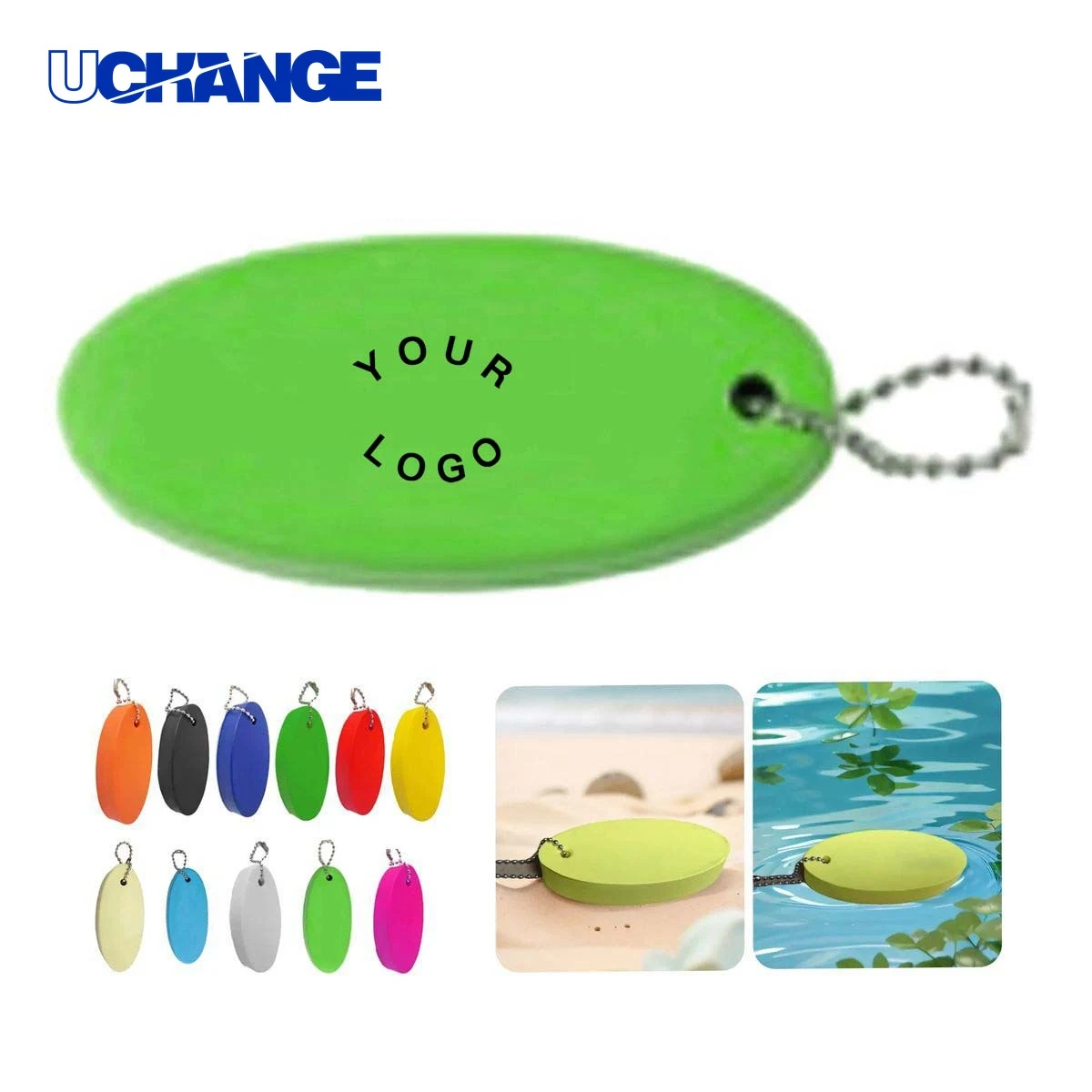 PU Floating Keychain for Water Use 1