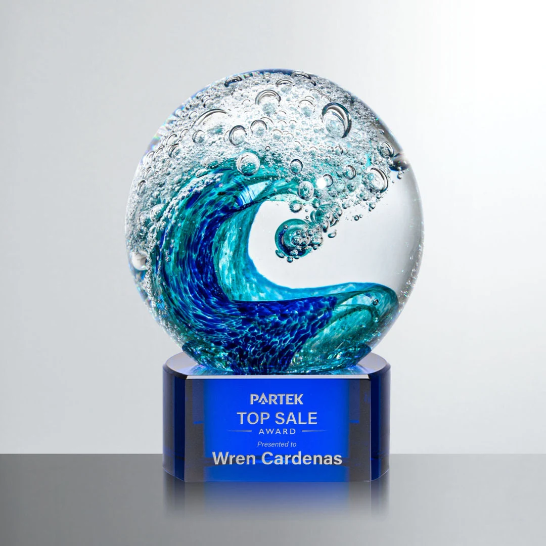 Crystal Ocean Globe 1