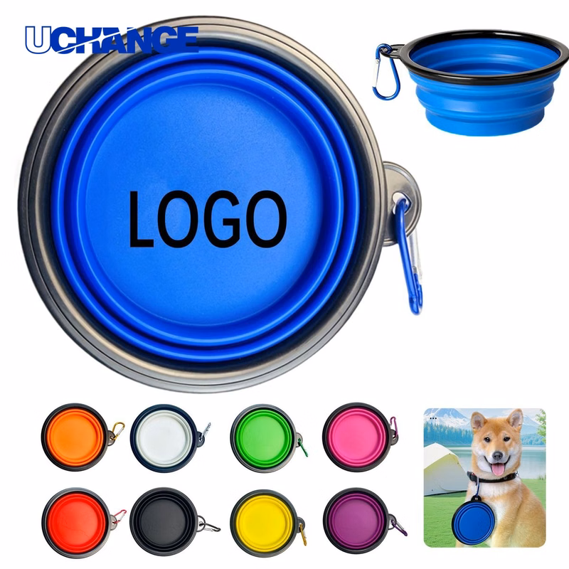 Collapsible Pet Bowl Food Safe with Carabiner