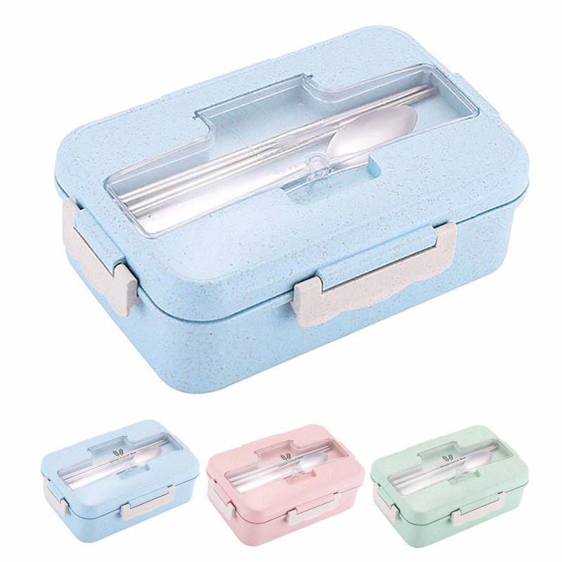 Eco Microwave Safe Wheat Straw Lunch Box