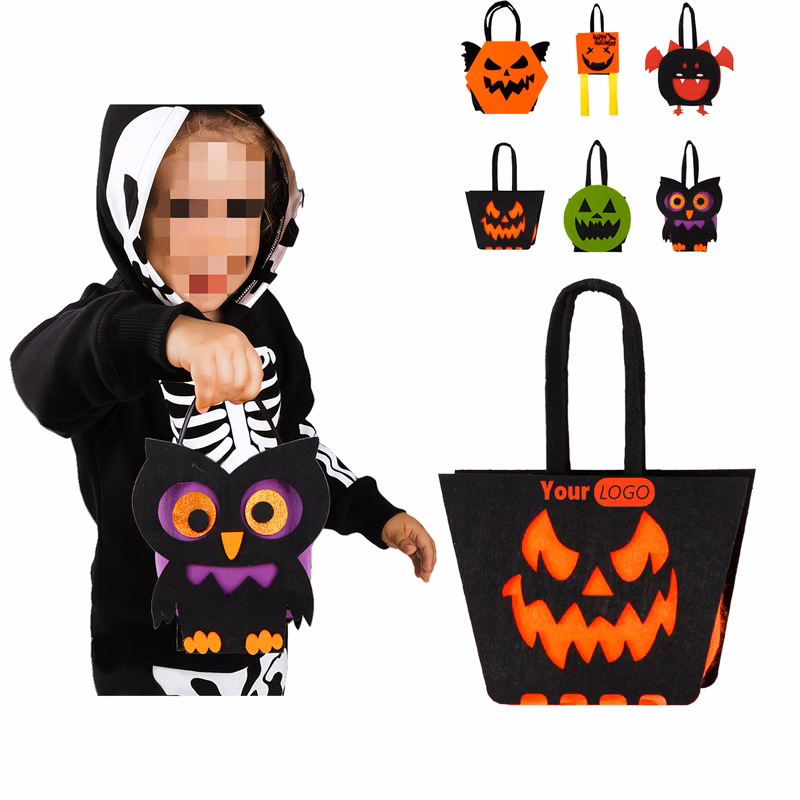 Halloween Non-woven Fabric Trick-or-treat Candy Bag
