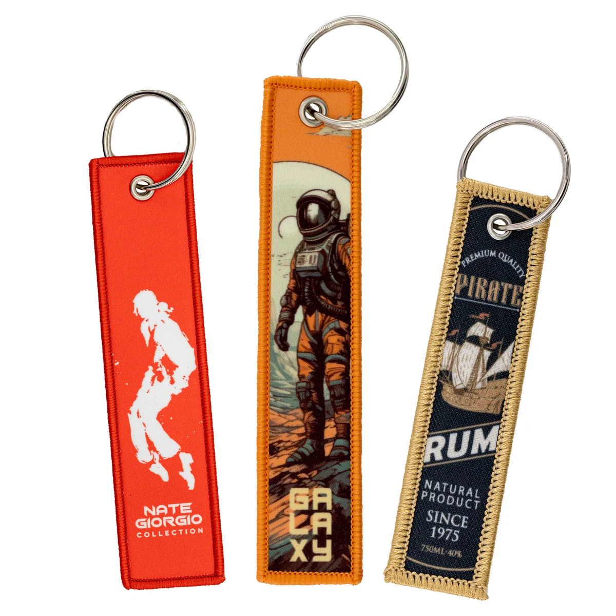 Sublimated Flight Keytag 4" 1