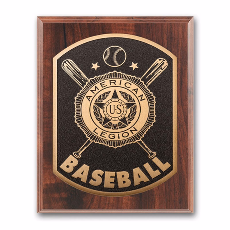 Photocast Plaque - Walnut Finish