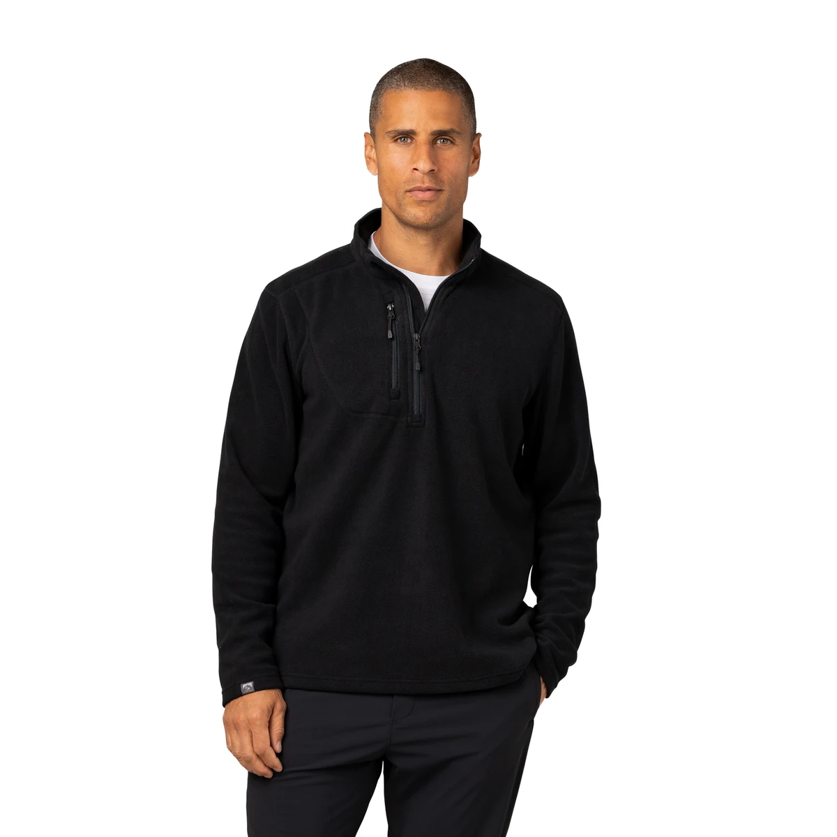 Storm Creek Men's Fireside Fleece Microfleece Quarter Zip 1