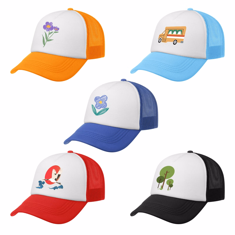 Two-Color Foam Trucker Mesh Cap