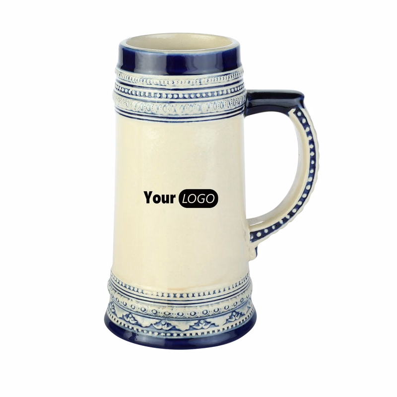 22 oz. Ceramic Beer Mug