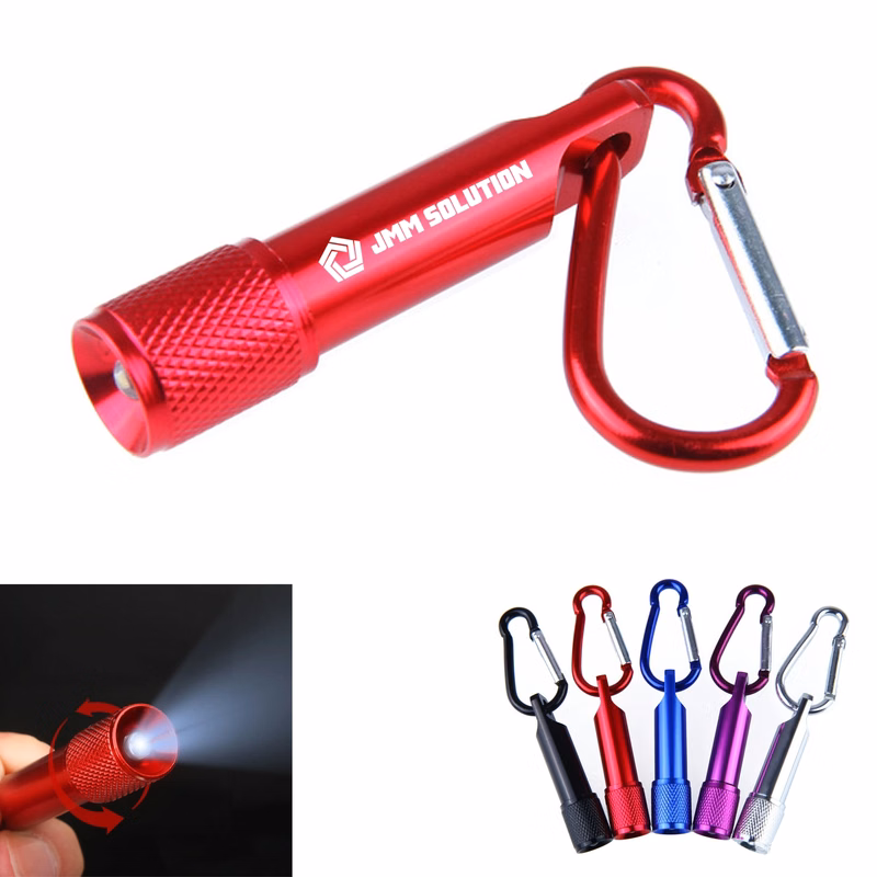 Mini LED Keychain Flashlight With A Carabiner