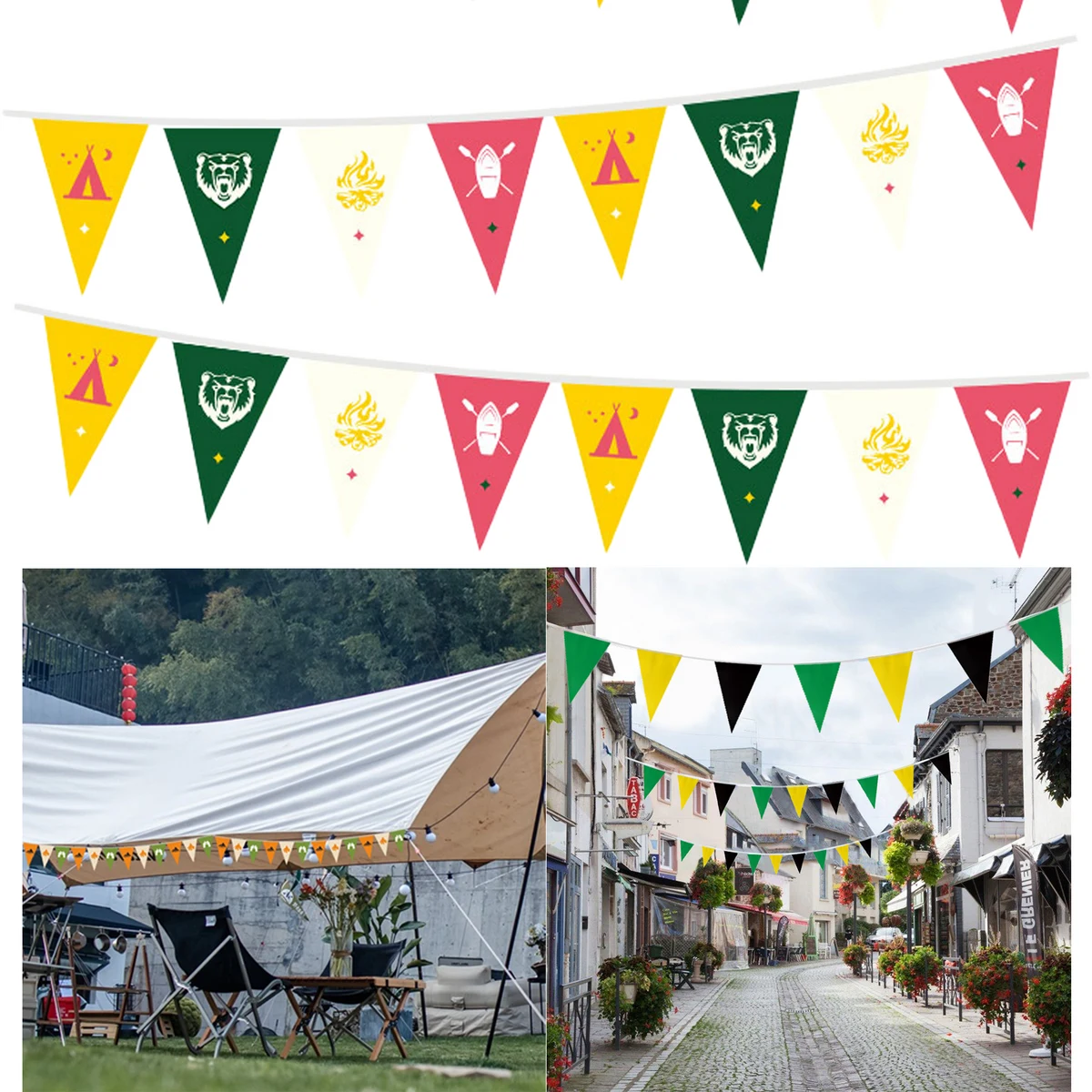 16FT Pennant Bunting 1