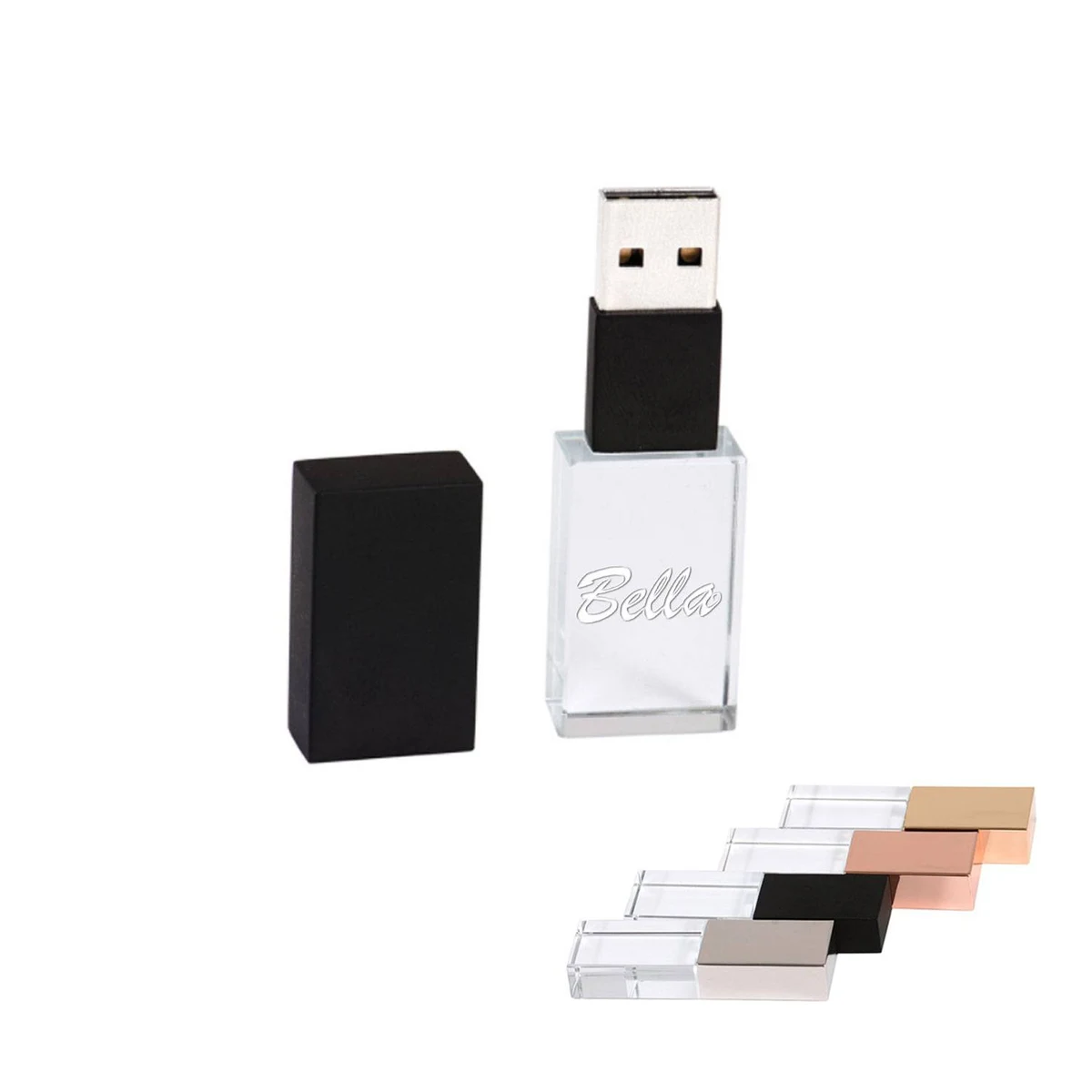 Crystal Clear USB Flash Drive 1
