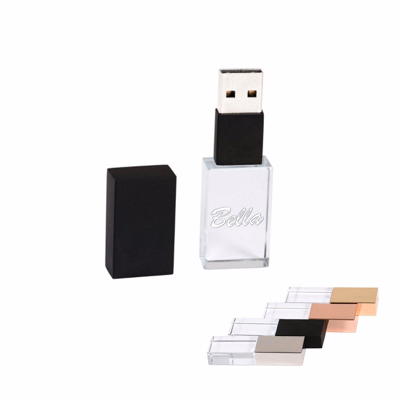 Crystal Clear USB Flash Drive