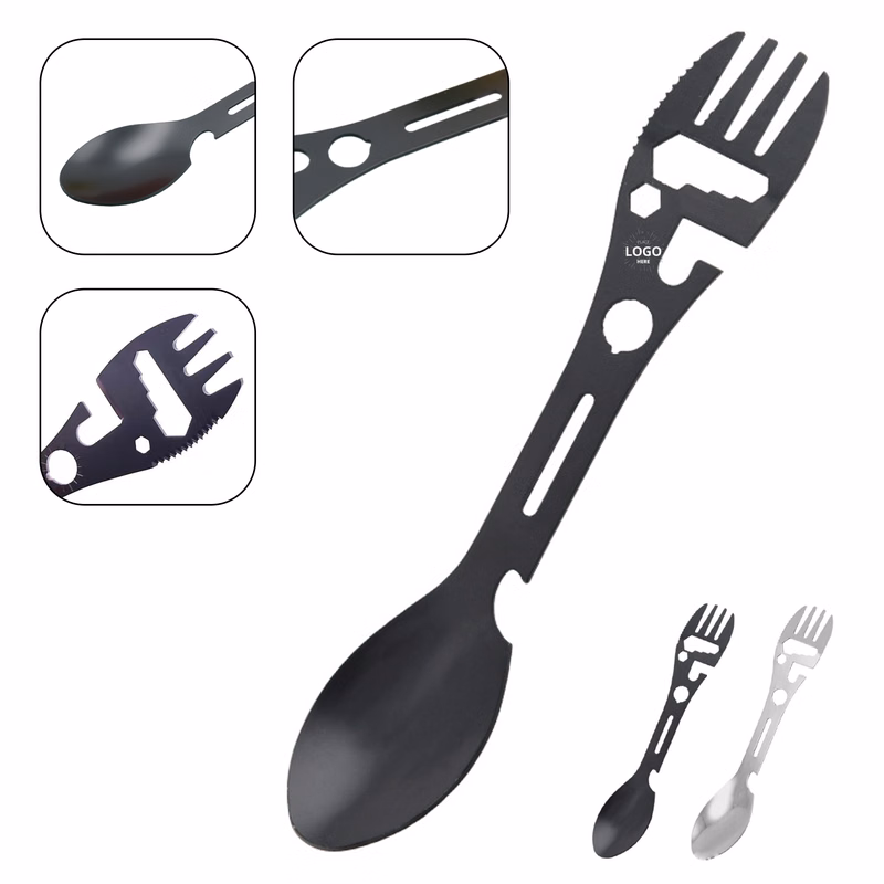 10-In-1 Multi-Tool Outdoor Spork Fork Set