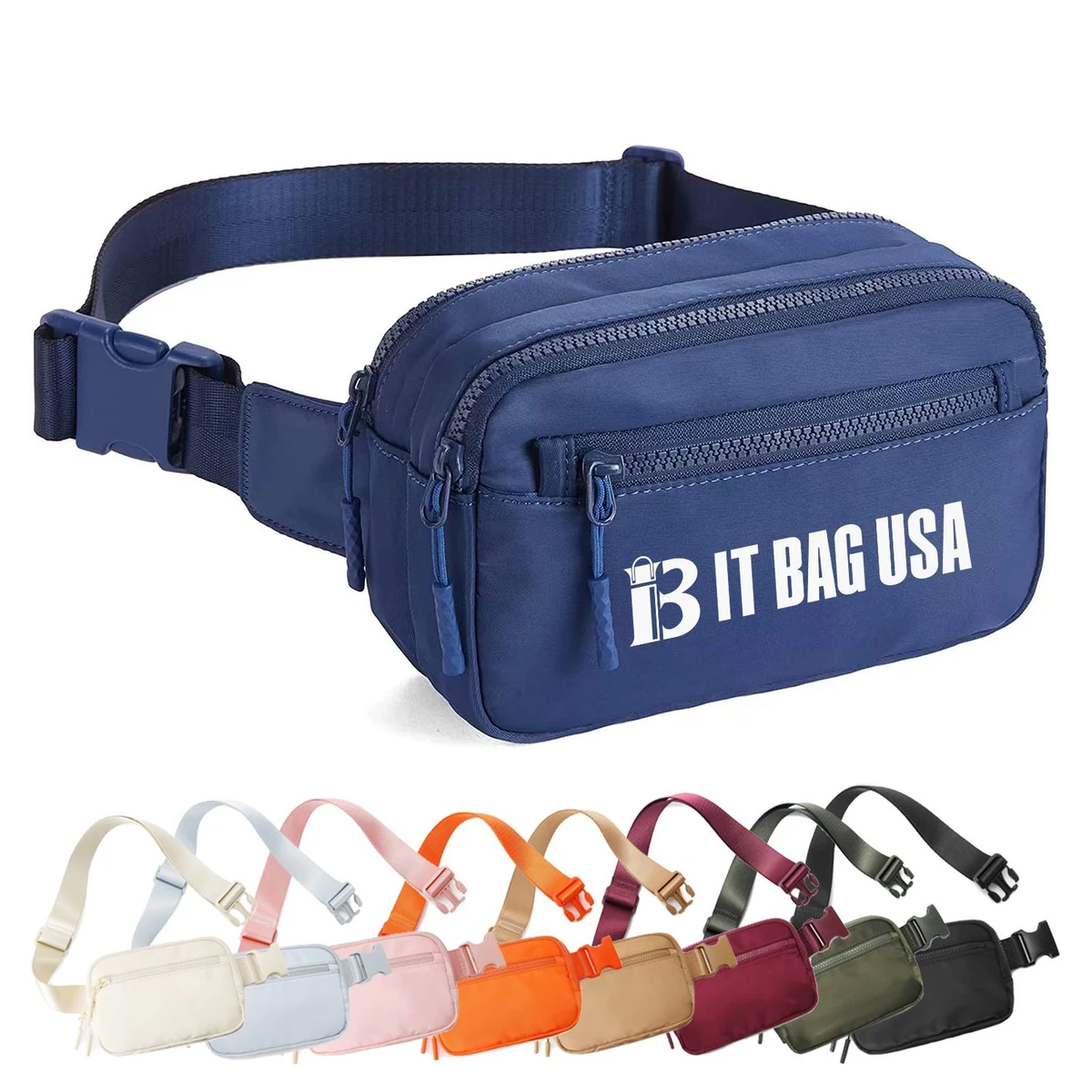 Cross-Body Waist Bag for Women with Adjustable Straps 1