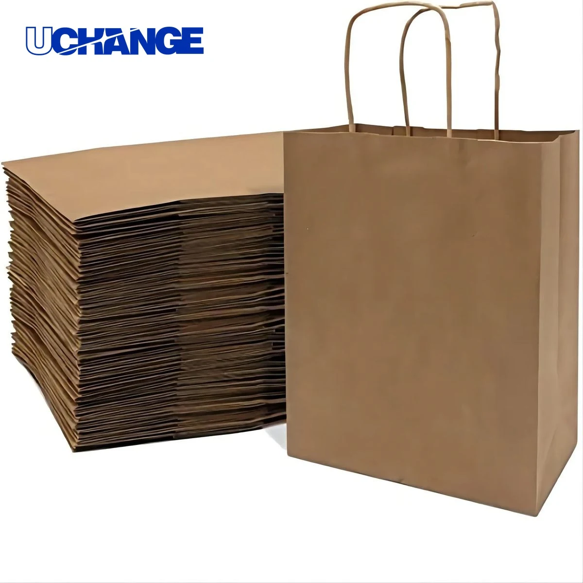 Kraft Paper Bag Container for Shopping 1