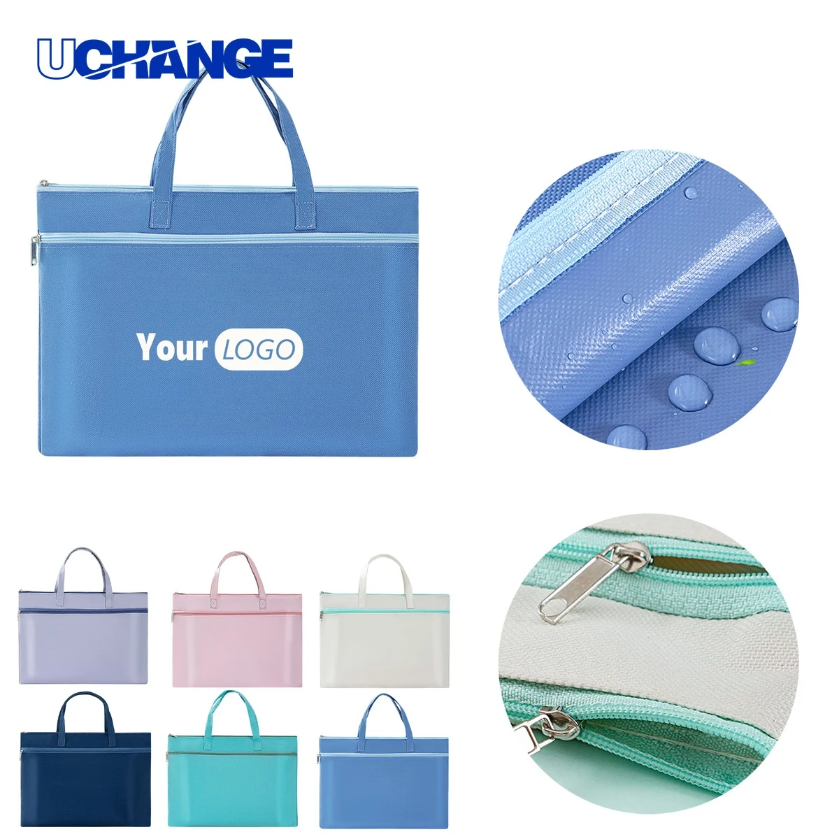 A4 Zipper Pouch with Handle 1