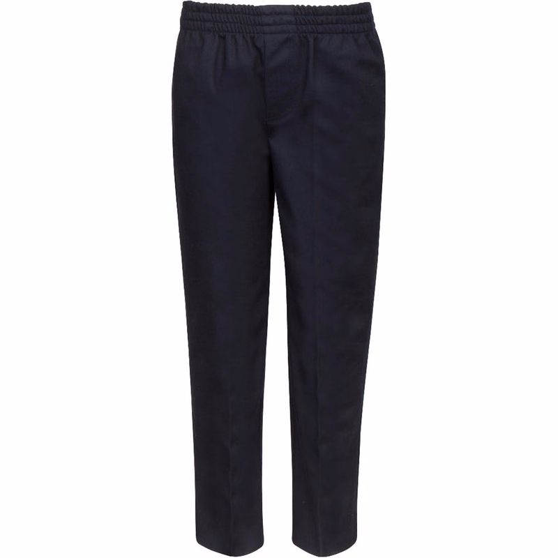 Toddler Boys' Uniform Pull-On Pants - Navy Size 2T