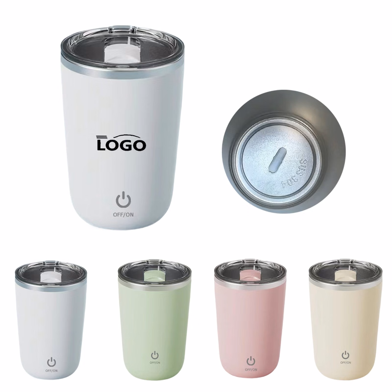 Electric Stirring Magnetic Travel Mug