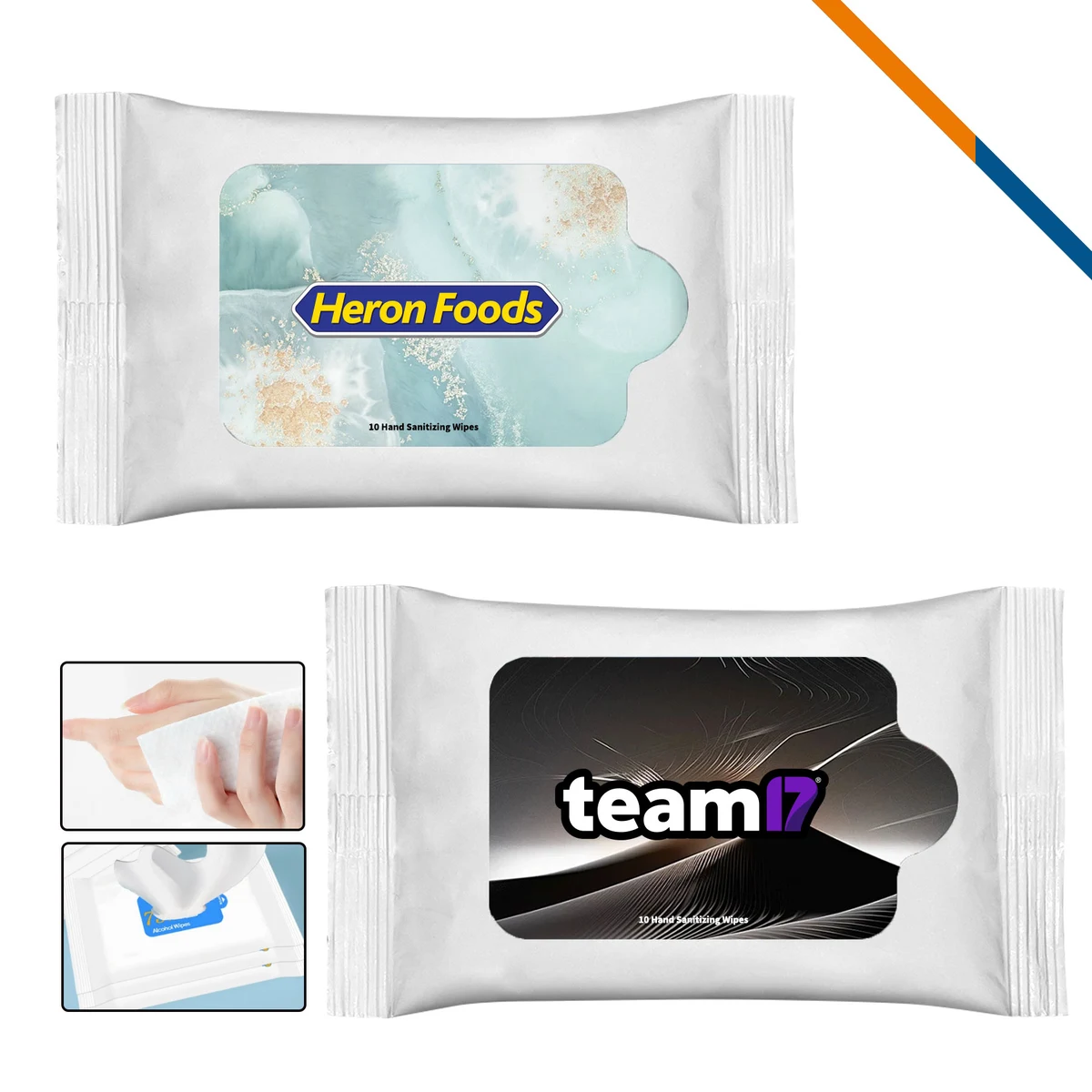 CleanGo Sanitizing Hand Wipes Travel Pack 1