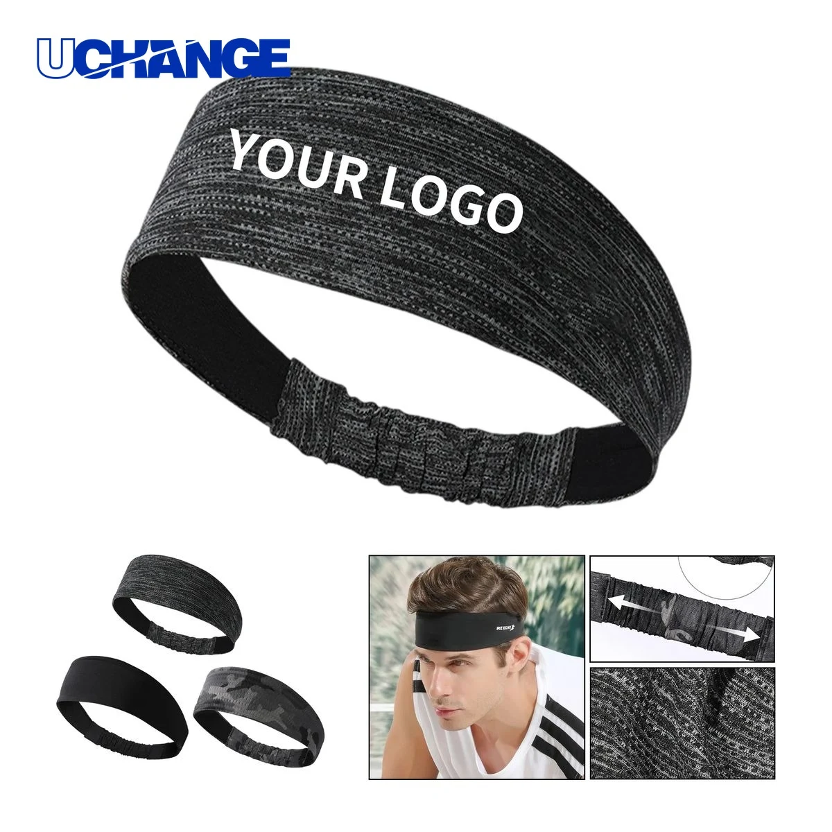 Cooling Ice Silk Sports Headband Band for Outdoor Use 1