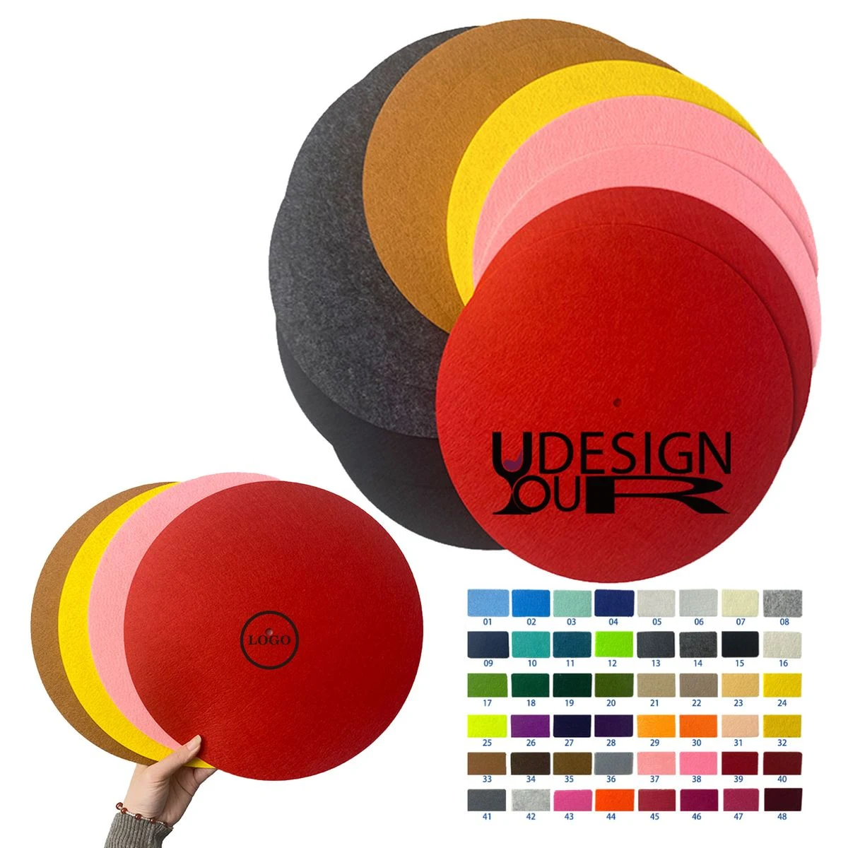 The Felt Padding Used To Protect The Records 1